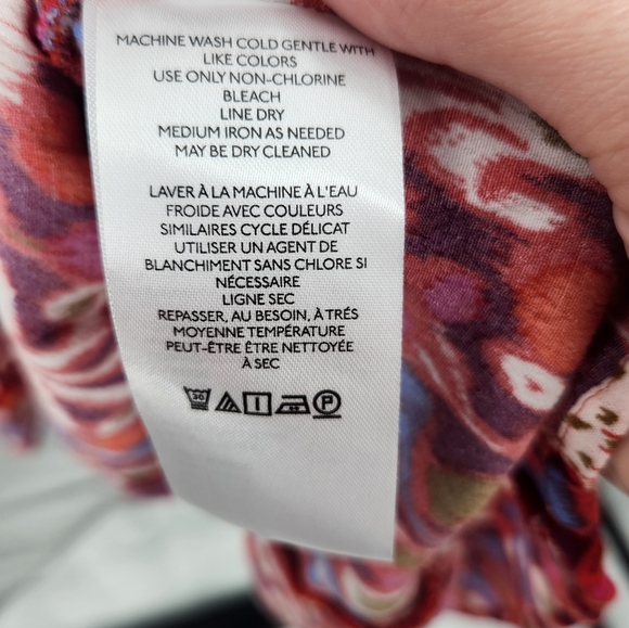 Anthropologie Robin Tiered Mini Dress Whimsical‎ Cat Ruffled Red Medium - Picture 5 of 7